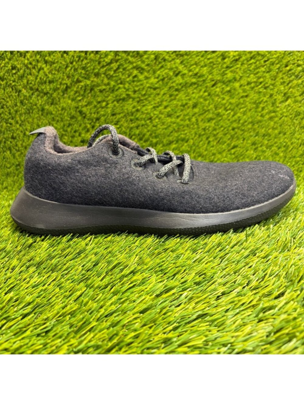 Allbirds Wool Runners Mens Size 9 Black Athletic Running Walking Shoes Sneakers